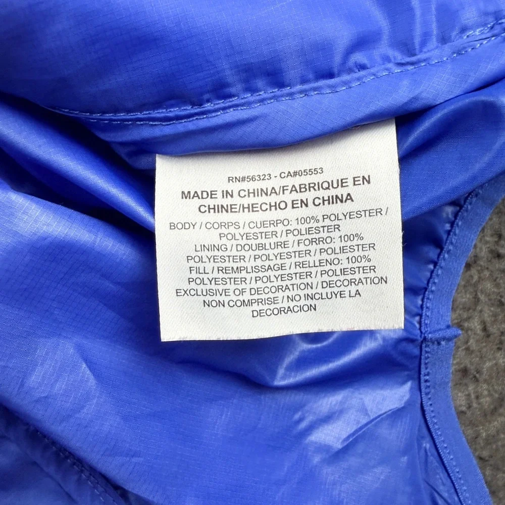 Nike Running Women's L Large Aerolayer‎ Vest Quilted Puffer Full Zip Reflective